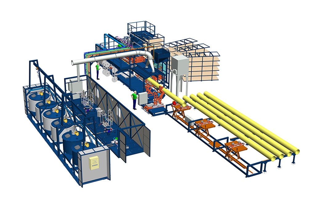 CFW 1200 Production Line Layout