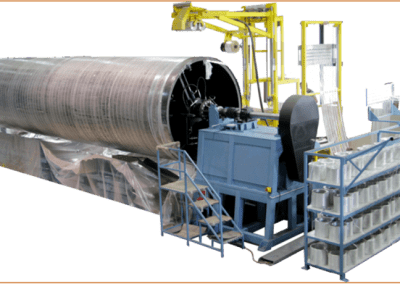 Floor Bed Large Vessel/Pipe Filament Winding Machine MAW20FBP22