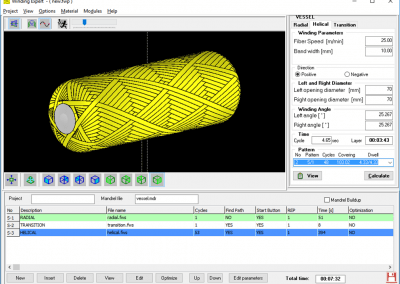 Winding Expert Main Screen