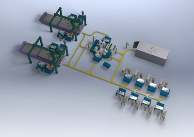 Factory Floor - Concept for Pick to Kit Manual Layup