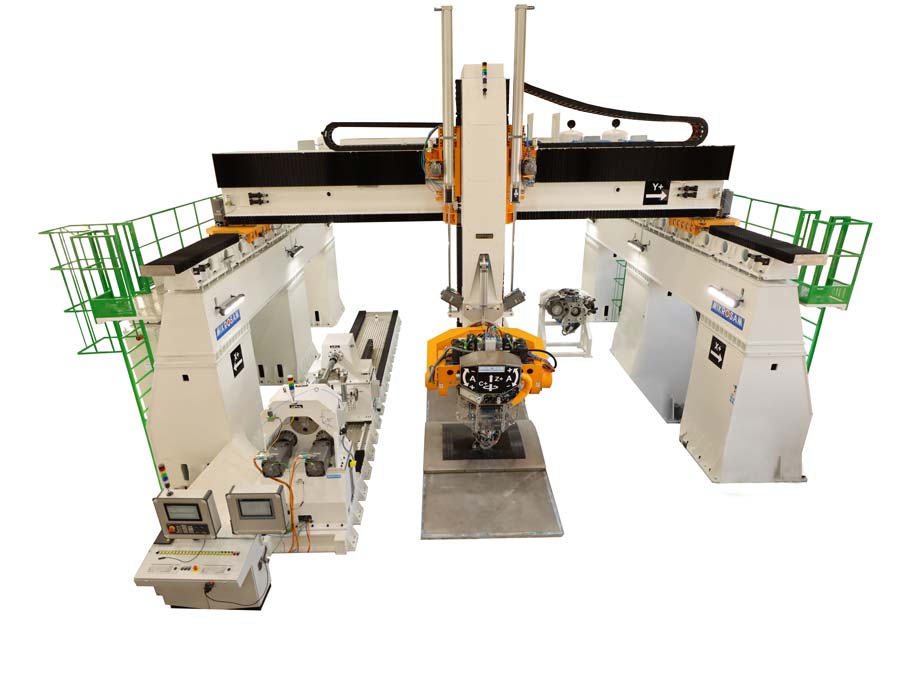 Mikrosam Automated Tape Placement Machine MFP-P4 Mikrosam Automated Tape Placement Machine
