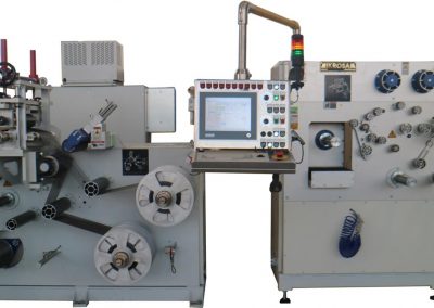 Mikrosam Tape Slitting and traverse winding respooler