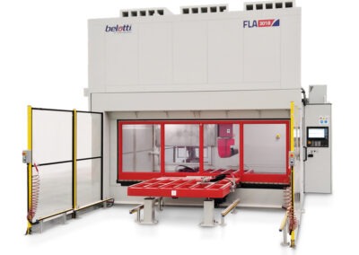 Belotti FLA 3018 machine with total cabinet and rotary table