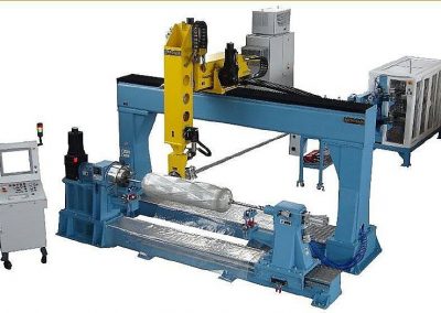 Mikrosam Filament Winding System with Tensioned Creel