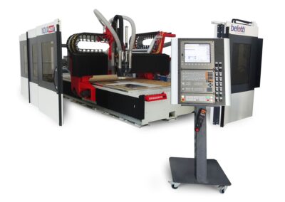 Belotti NOVA 4020 cnc machine for 3 axis and 5 axis machining