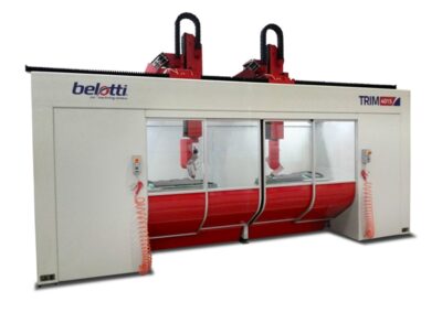 Belotti TRIM 4015 machine with double bridge